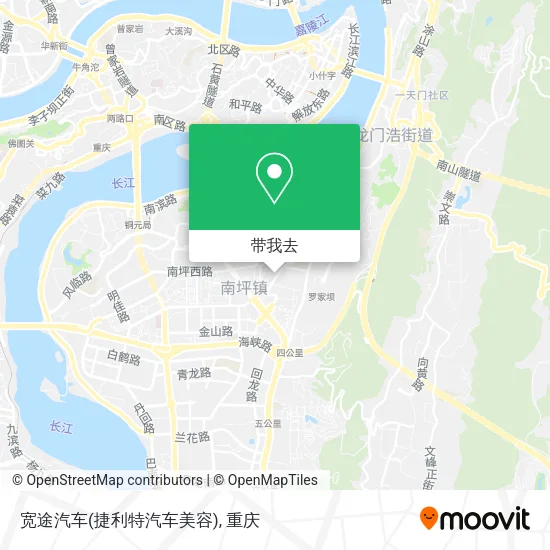 宽途汽车(捷利特汽车美容)地图