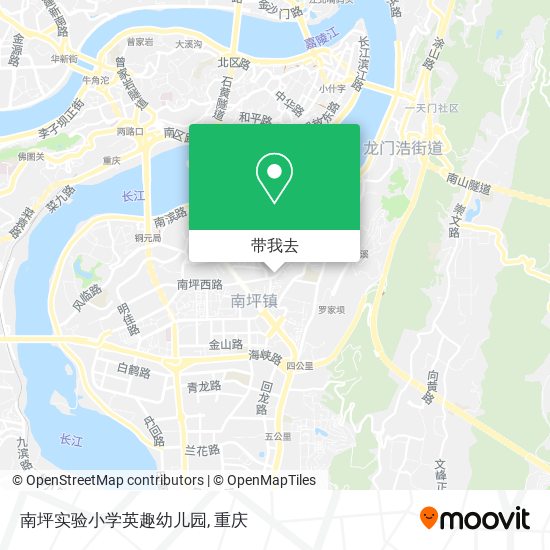 南坪实验小学英趣幼儿园地图