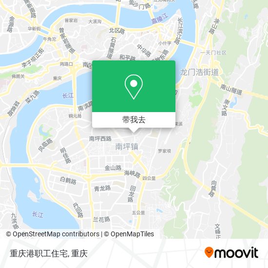 重庆港职工住宅地图