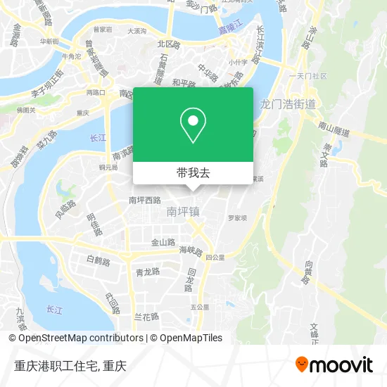 重庆港职工住宅地图