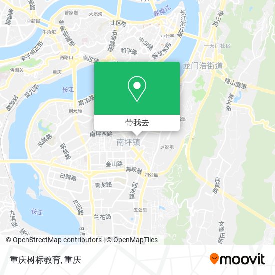 重庆树标教育地图