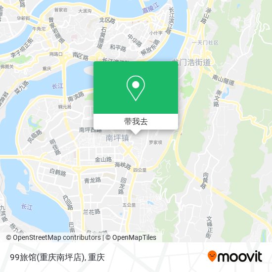 99旅馆(重庆南坪店)地图