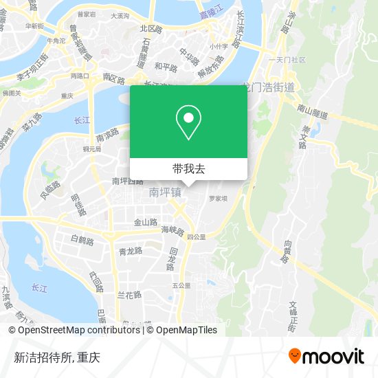 新洁招待所地图