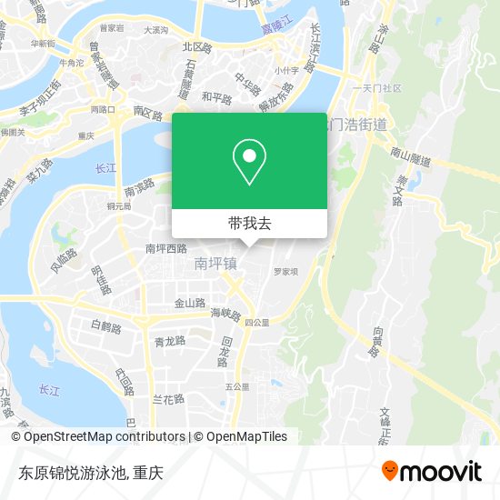 东原锦悦游泳池地图