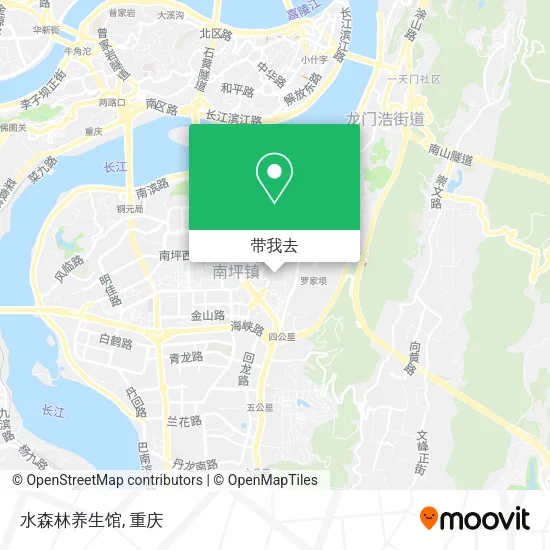 水森林养生馆地图
