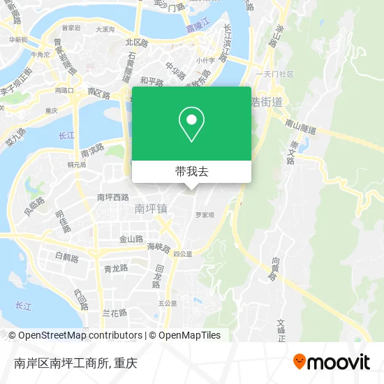 南岸区南坪工商所地图