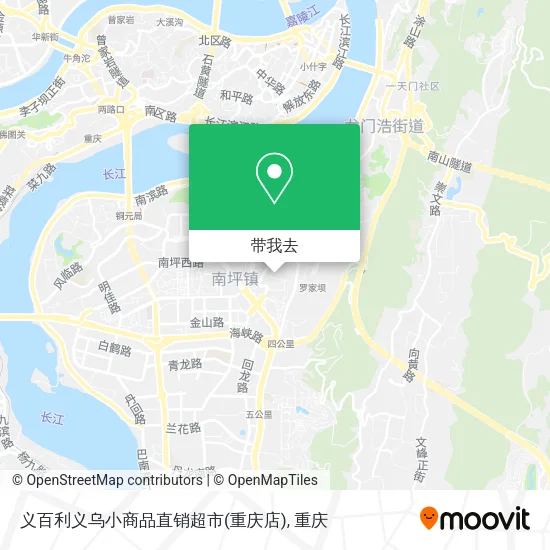 义百利义乌小商品直销超市(重庆店)地图