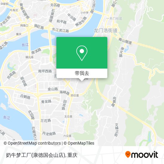 奶牛梦工厂(康德国会山店)地图