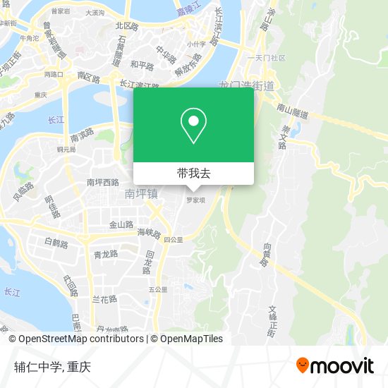 辅仁中学地图