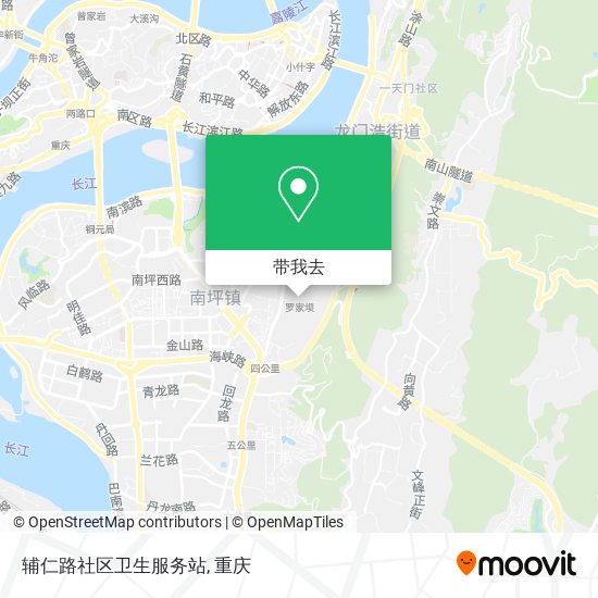 辅仁路社区卫生服务站地图