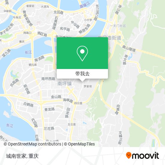 城南世家地图