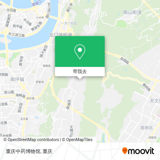 重庆中药博物馆地图