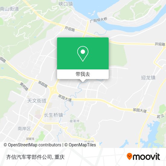 齐信汽车零部件公司地图