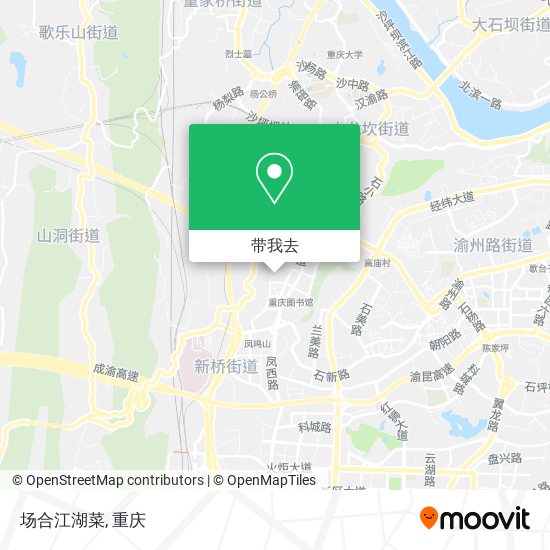 场合江湖菜地图