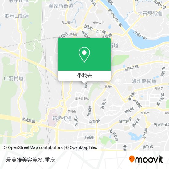 爱美雅美容美发地图