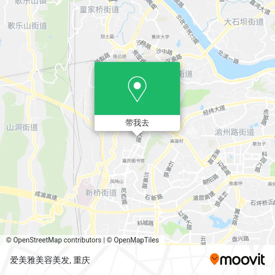 爱美雅美容美发地图