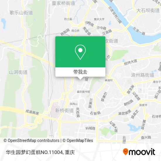 华生园梦幻蛋糕NO.11004地图