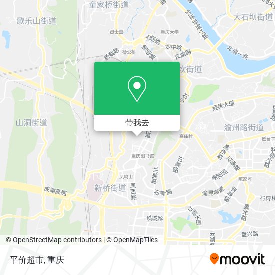 平价超市地图