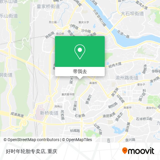 好时年轮胎专卖店地图