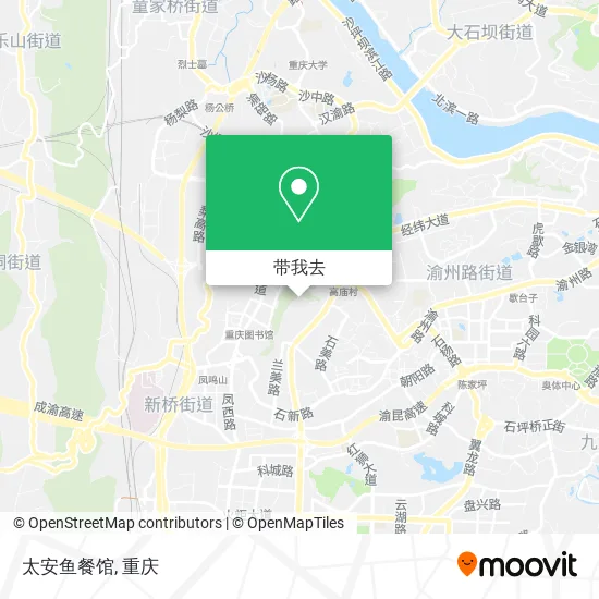 太安鱼餐馆地图