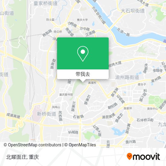 北耀面庄地图