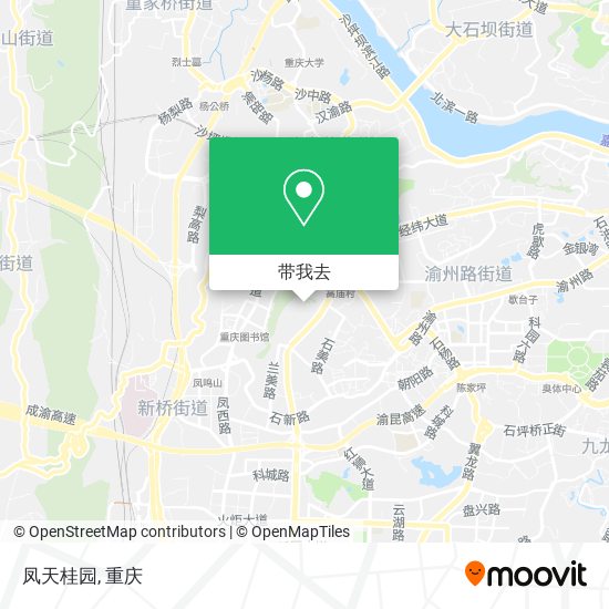 凤天桂园地图
