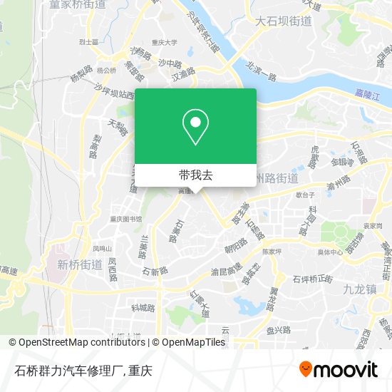 石桥群力汽车修理厂地图