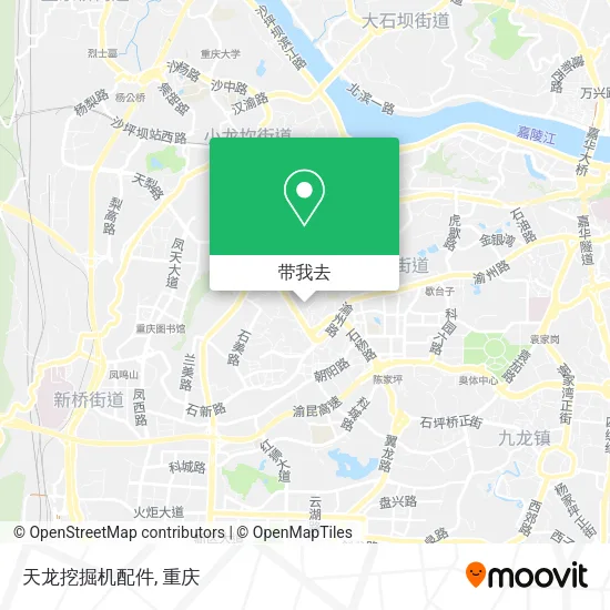 天龙挖掘机配件地图