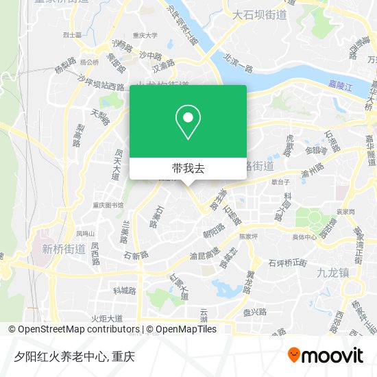 夕阳红火养老中心地图