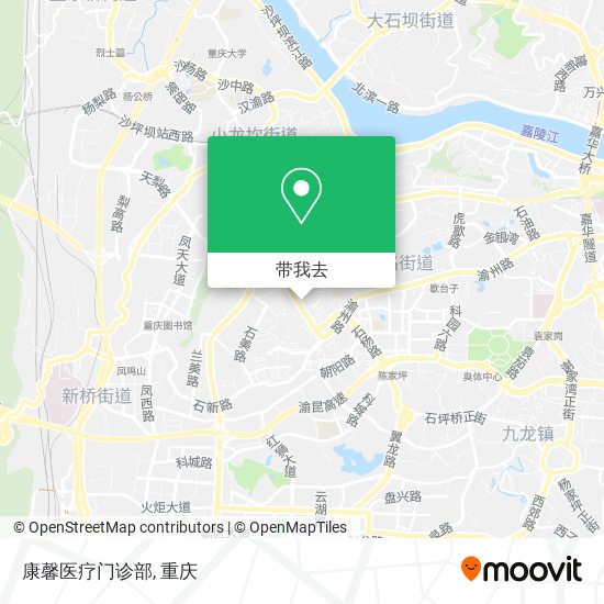 康馨医疗门诊部地图