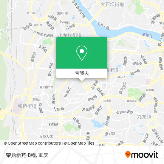 荣鼎新苑-B幢地图
