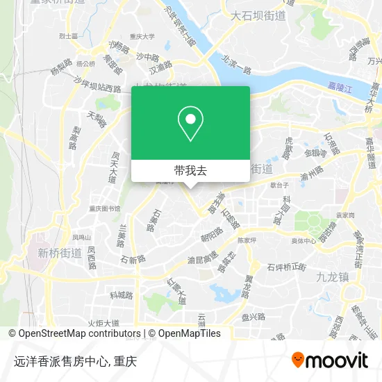 远洋香派售房中心地图