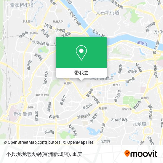 小兵坝坝老火锅(富洲新城店)地图