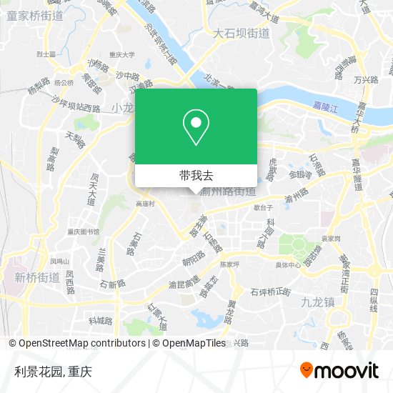 利景花园地图