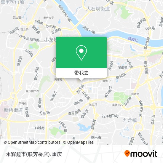 永辉超市(联芳桥店)地图