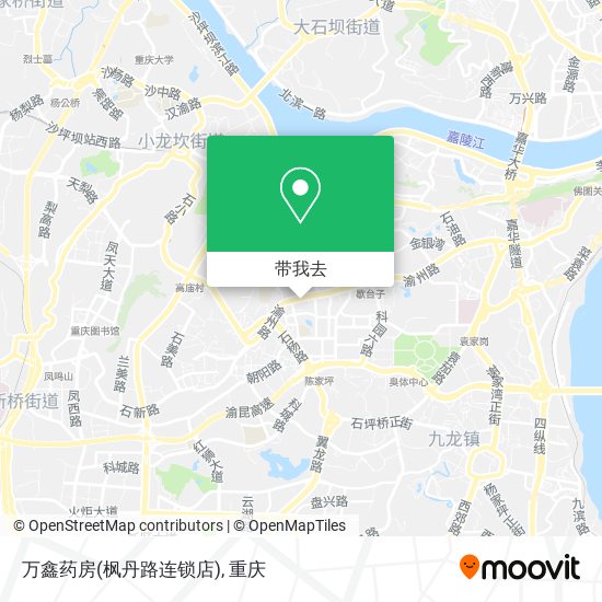 万鑫药房(枫丹路连锁店)地图
