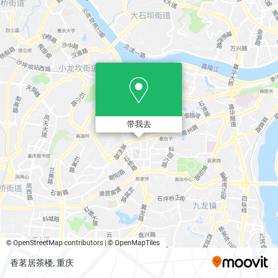 香茗居茶楼地图