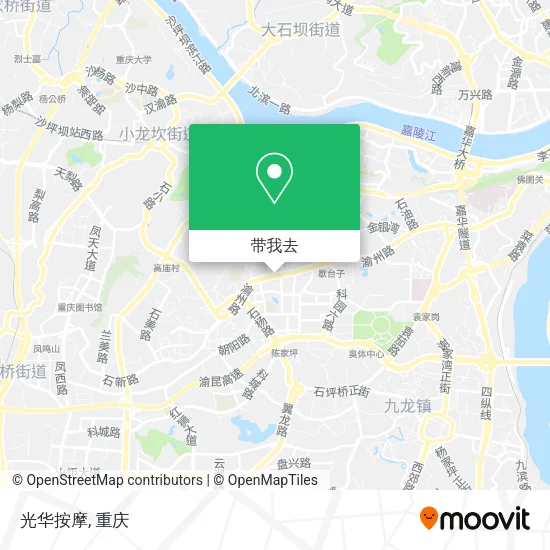 光华按摩地图