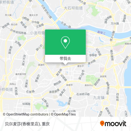 贝尔麦莎(香榭里店)地图