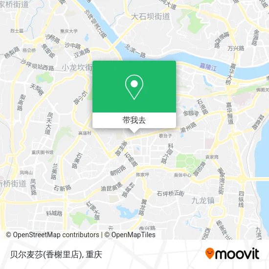 贝尔麦莎(香榭里店)地图