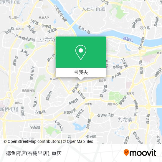 德鱼府店(香榭里店)地图