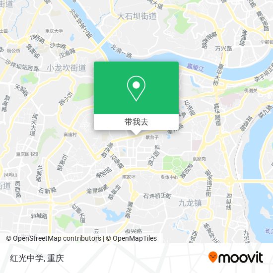 红光中学地图