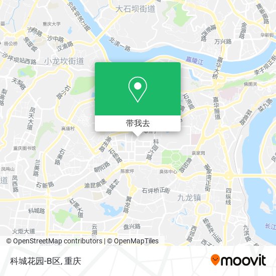 科城花园-B区地图