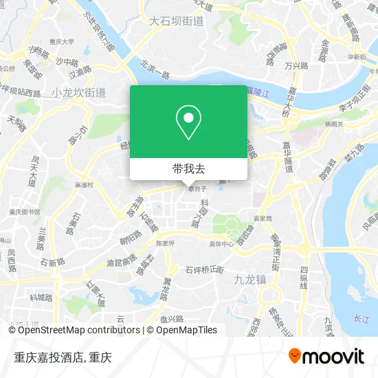 重庆嘉投酒店地图