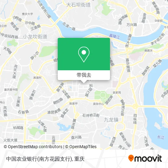 中国农业银行(南方花园支行)地图