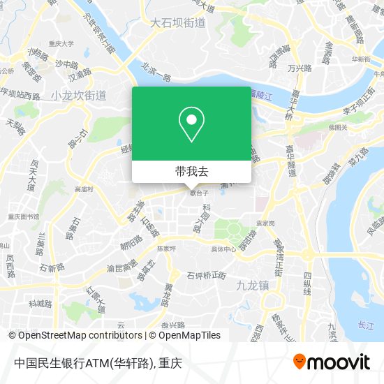 中国民生银行ATM(华轩路)地图