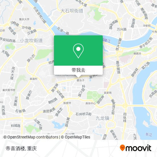 帝喜酒楼地图