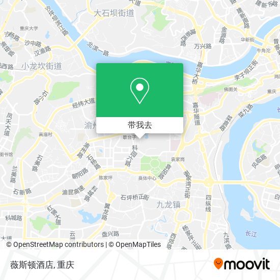 薇斯顿酒店地图