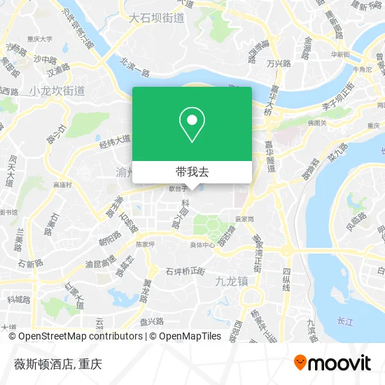 薇斯顿酒店地图