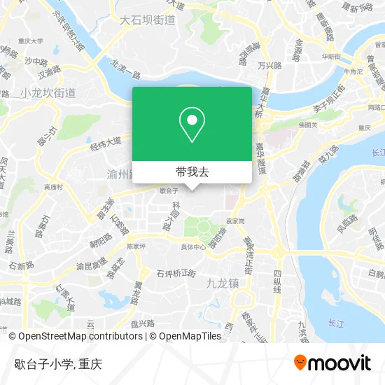 歇台子小学地图